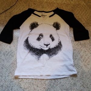 3/4 sleeve fashion t shirt